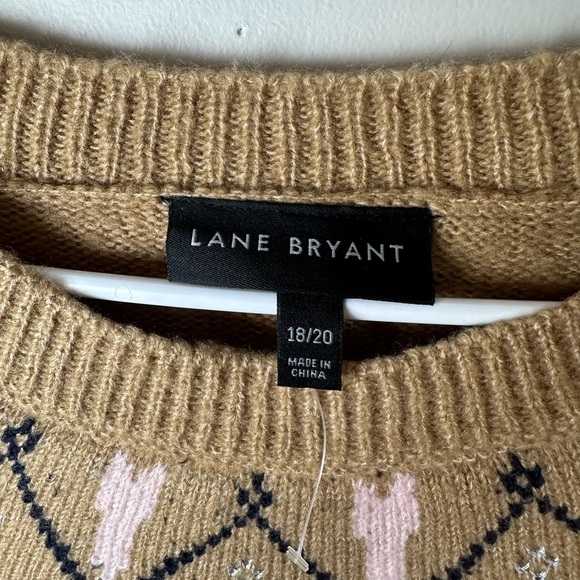 Lane‎ Bryant Women's Classic Soft Fair Isle Sweater Size 18/20 NWOT! - Picture 4 of 5